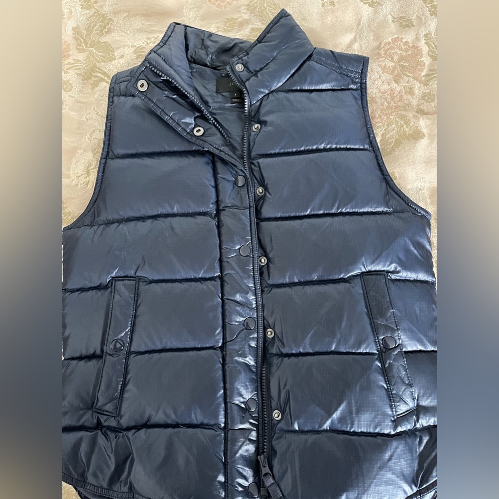 Jcrew navy blue vest